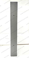 Tall MS GI outdoor P4 LED cabinet 960 x 1600 mm, powder-coated matte, back service – Lumina