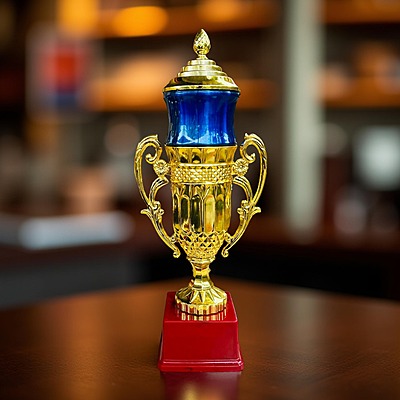 TP-1264M TROPHY 12% 45CM (BLUE)