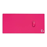 Logitech G840 XL Pink Gaming Mouse Pad (Extra Large) – Smooth Cloth Surface | Precision Control