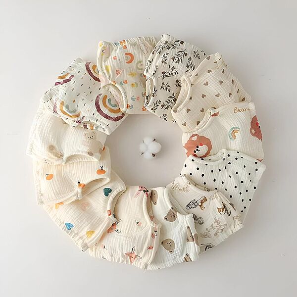 4-Layer Padded Crinkled Muslin Underwear – Assorted Design 4-Layer Padded Crinkled Muslin Underwear – Assorted Design