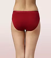 ENAMOR The Branded Stretch C Hipster Panty, Antimicrobial And Stain Release Finish, Cotton Spandex CR02 MULTI COLOUR XL