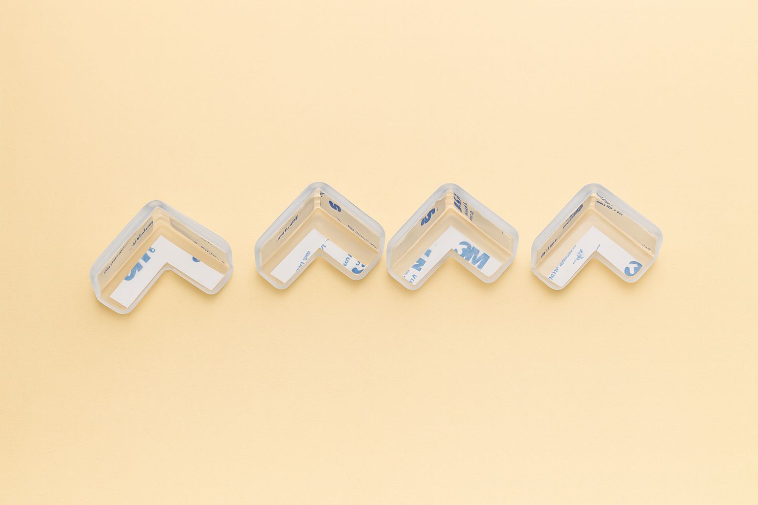 Baby Safety Corner Guards – Transparent L-Shape Protectors (Set of 4)
