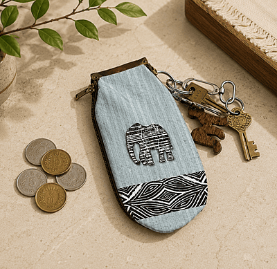 ELEPHANT KEY POUCH