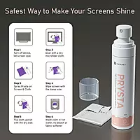 Portronics Prysta Universal Goggle & Gadget Cleaning Solution Spray Bottle – White