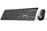 EVM WLK-018 & EWLM-450 Wireless Keyboard Mouse - Black