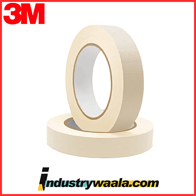 3M 48 MM X 20 Mtr General Purpose Carpenter Masking Tape (Pack of 6 Pcs)