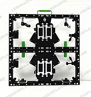 Aluminium diecast indoor rental LED cabinet 500 x 500 mm, front service – Lumina Display Systems