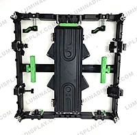 Aluminium diecast indoor rental LED cabinet 500 x 500 mm, front service – Lumina Display Systems