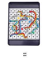 Funskool Travel Snakes and Ladders - Multicolour