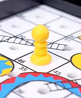 Funskool Travel Snakes and Ladders - Multicolour