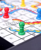 Funskool Travel Snakes and Ladders - Multicolour