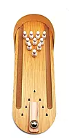 Channapatna Toys Miniature Bowling Ball Game