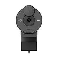 Logitech Brio 300 FHD Webcam – 1080p  Privacy Shutter  USB-C  Graphite