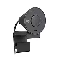 Logitech Brio 300 FHD Webcam – 1080p  Privacy Shutter  USB-C  Graphite