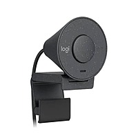 Logitech Brio 300 FHD Webcam – 1080p  Privacy Shutter  USB-C  Graphite
