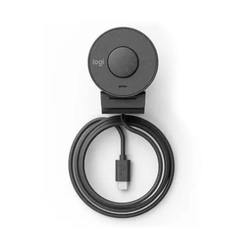 Logitech Brio 300 FHD Webcam – 1080p  Privacy Shutter  USB-C  Graphite