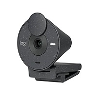 Logitech Brio 300 FHD Webcam – 1080p  Privacy Shutter  USB-C  Graphite