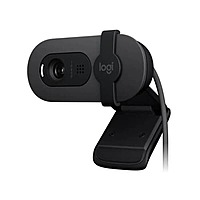 Logitech Brio 100 Full HD Webcam – 1080p Fixed Focus USB Webcam Graphite