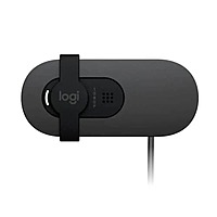 Logitech Brio 100 Full HD Webcam – 1080p Fixed Focus USB Webcam Graphite