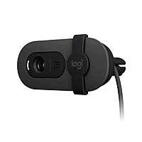 Logitech Brio 100 Full HD Webcam – 1080p Fixed Focus USB Webcam Graphite