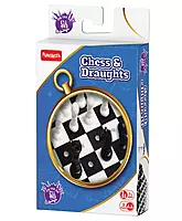 Funskool Travel Chess And Draught Board Game - Mulricolor
