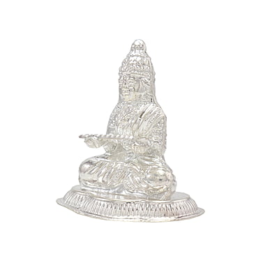 Silver Annalakshmi Idol