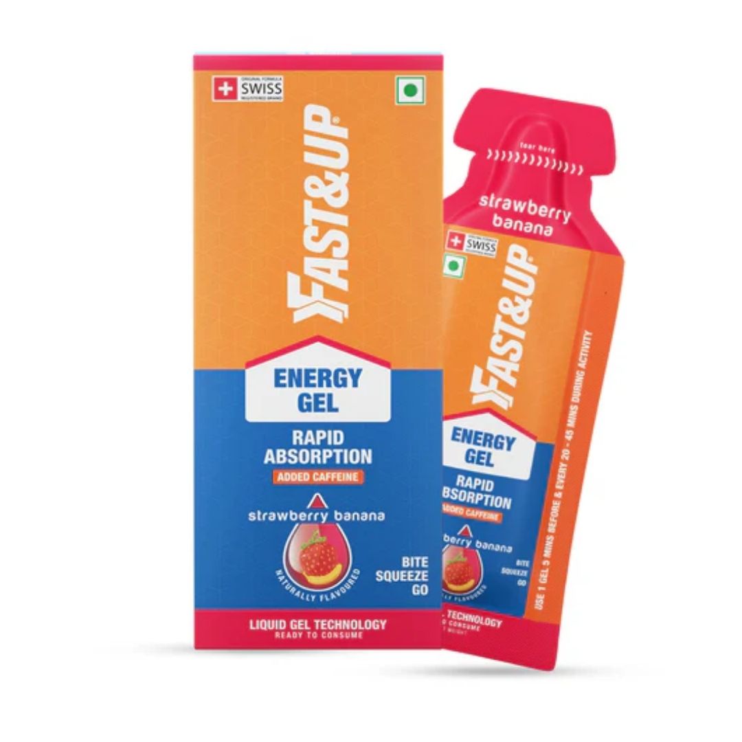 Fast&up Strawberry Banana Gel (Pack of 5) Fast&up Strawberry Banana Gel (Pack of 5)