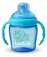 LuvLap Hippo Sipper - Blue