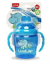 LuvLap Hippo Sipper - Blue