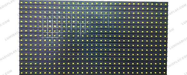 MEIYAD P10 outdoor single-colour orange SMD LED module 320 x 160 mm – Lumina Display Systems