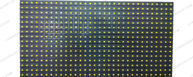 MEIYAD P10 outdoor single-colour orange SMD LED module 320 x 160 mm – Lumina Display Systems