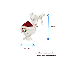 Decorative Peacock Kumkum chimizh