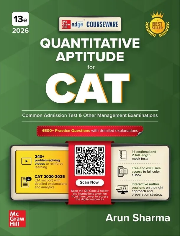 TMH Quantitative Aptitude For CAT
