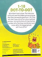 1-10 Dot To Dot : A Fun Ride With Numbers Activity Book