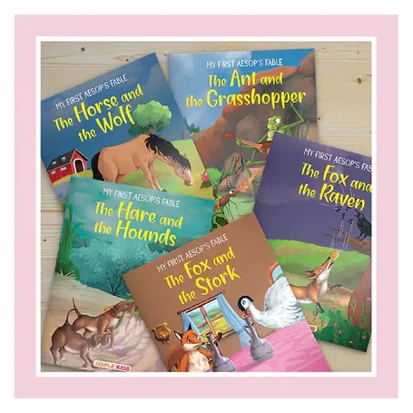 My First Aesop's Fable (Illustrated) (Set of 5 Books)