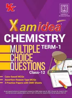 Xam Idea Chemistry MCQs CBSE Class 12 Book (Term I)