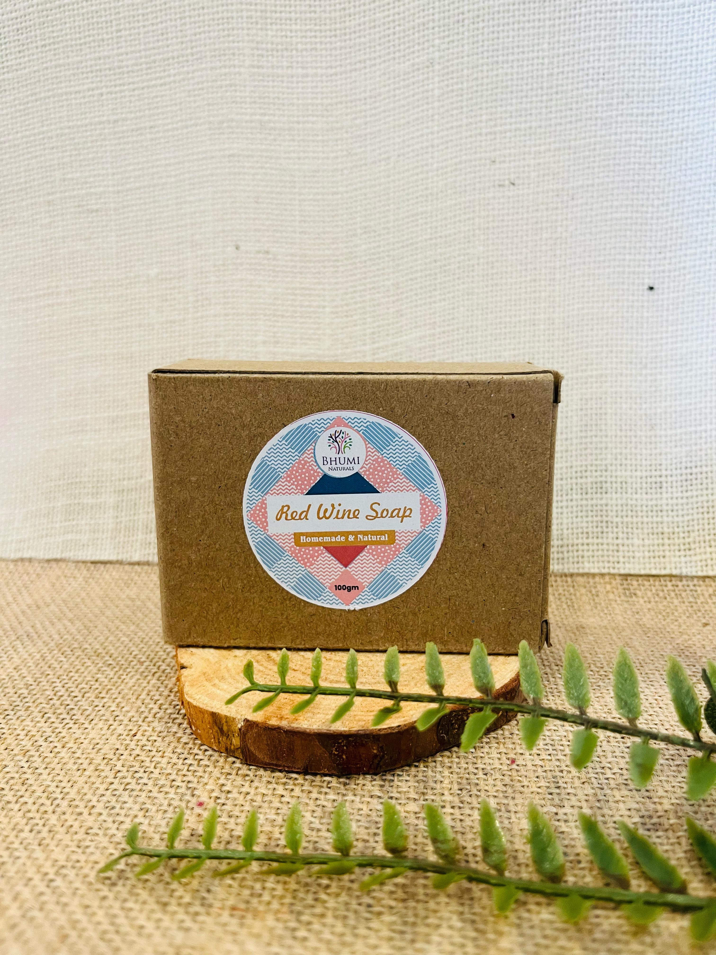 Redwine Bath Bar- 100g Redwine Bath Bar- 100g