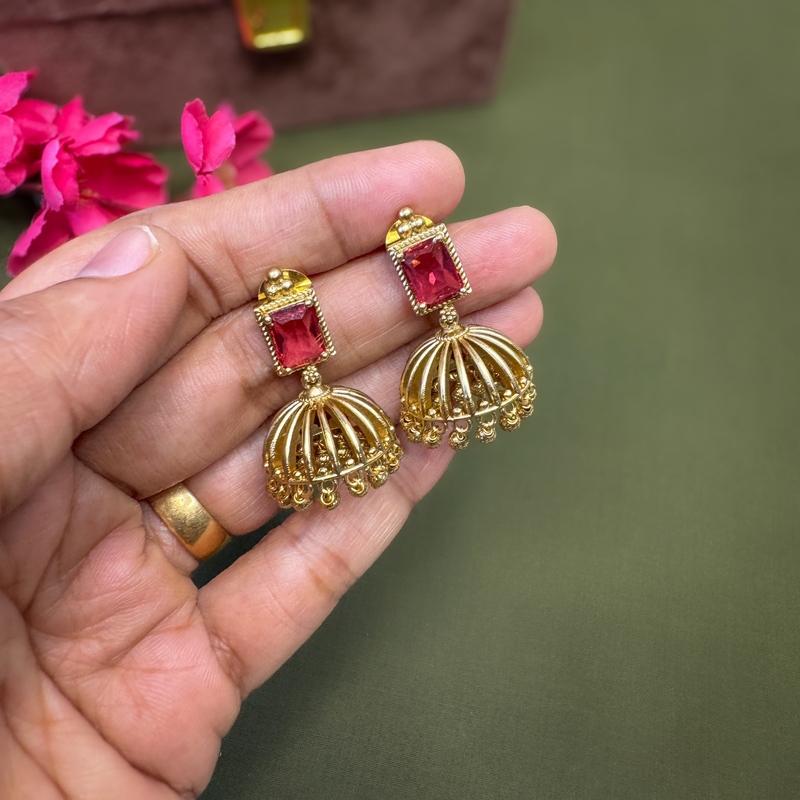 Parrot Jhumka