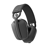 Logitech Zone Vibe 100 Graphite Wireless Headset – 40mm Drivers | Noise Cancellation