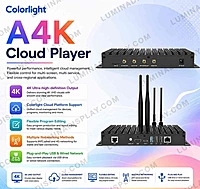 Colorlight A4K Android cloud media player, 4K HDMI 2.0 output, Wi-Fi LAN 4G – Lumina