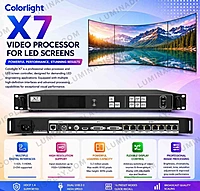 Colorlight X7 1U 8-port LED video controller with DVI HDMI 3G-SDI inputs – Lumina Display Systems