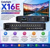 Colorlight X16E large-scale LED sender and video processor – Lumina Display Systems