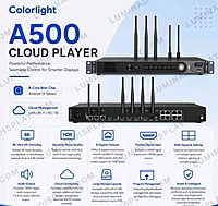 Colorlight A500 all-in-one LED player and processor, 5.2 million pixels – Lumina Display Systems