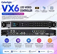 Colorlight VX6 1U 4K LED video controller, 6 Gigabit and 2 fibre ports – Lumina Display Systems