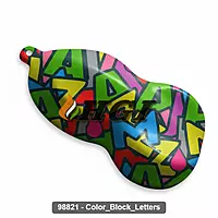 98821 Color Block Letters