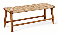 Havana Two Seater Solid wood Dining Bench