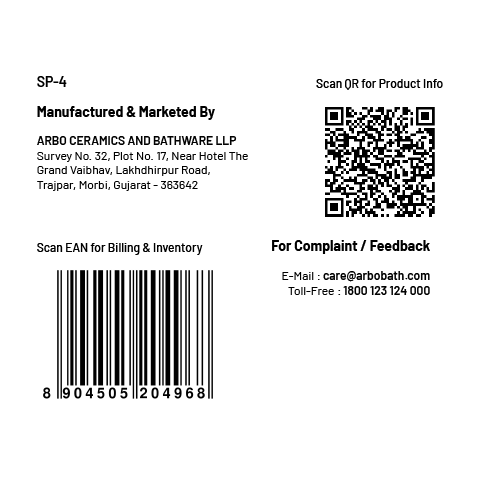 SP-4 Tile Spacer 4mm (100 Pcs pkt.)