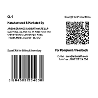 CL-1 Tile Levelling Clip 1mm (100 Pcs pkt.)