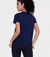 Enamor BASIC WORKOUT CREW TEE | DRY FIT CREW NECK ACTIVEWEAR TEE RELAXED FIT | REGULAR LENGTH A309 