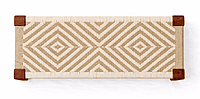 Vista Two Seater Weaved Dining Bench